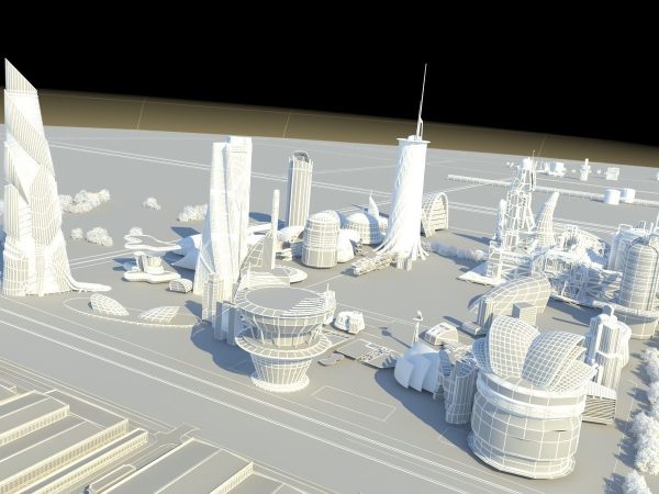 Futuristic Factory