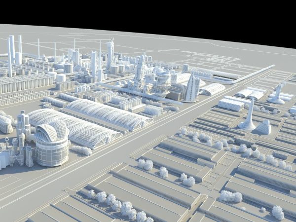 Futuristic Factory