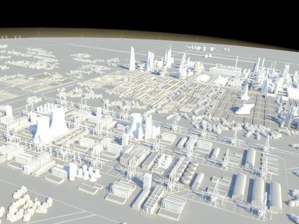 Futuristic Factory