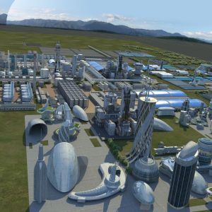 Futuristic Factory