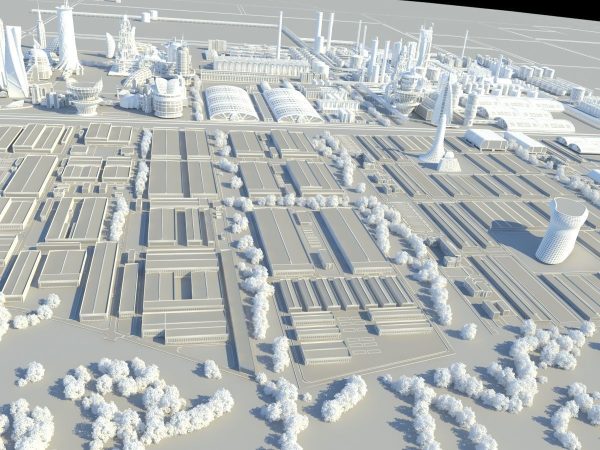 Futuristic Factory