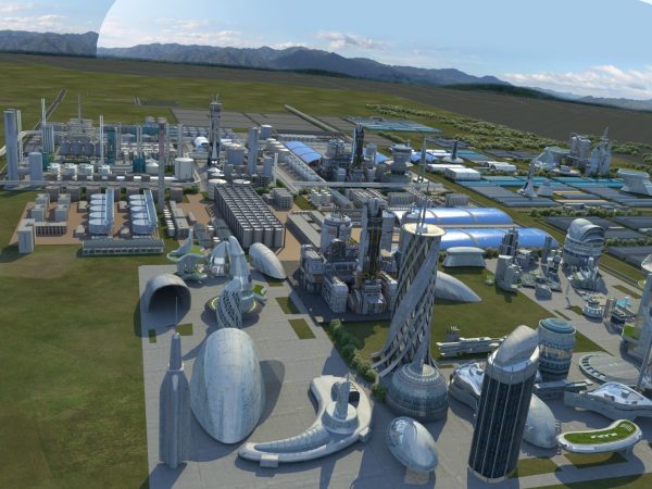 Futuristic Factory