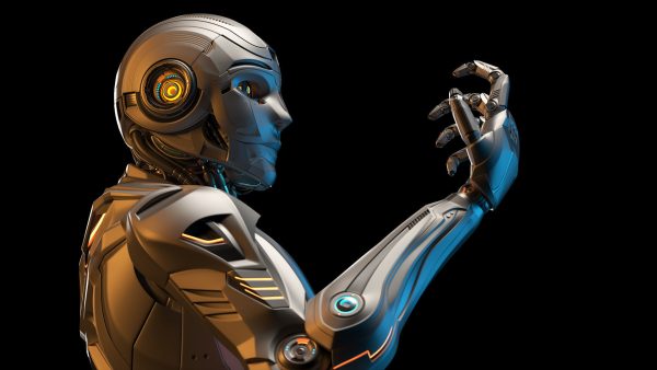 Futuristic Robot Man 3 - Rigged