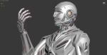 Futuristic Robot Man 3 - Rigged
