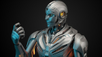 Futuristic Robot Man 3 - Rigged