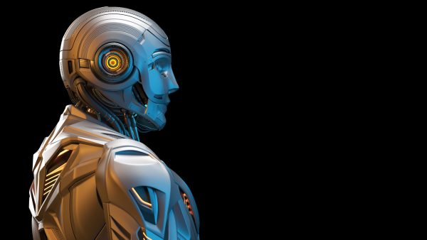 Futuristic Robot Man 3 - Rigged