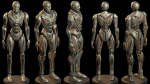 Futuristic Robot Man 3 - Rigged