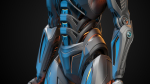 Futuristic Robot Man 3 - Rigged