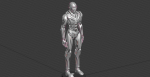 Futuristic Robot Man 3 - Rigged