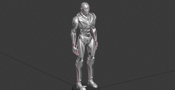 Futuristic Robot Man 3 - Rigged