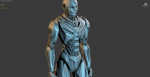 Futuristic Robot Man 3 - Rigged