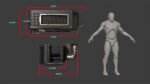 Futuristic Scifi Industry Aircon- Game Ready - PBR