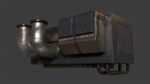 Futuristic Scifi Industry Aircon- Game Ready - PBR