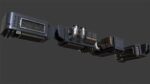Futuristic Scifi Industry Aircon- Game Ready - PBR