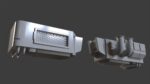 Futuristic Scifi Industry Aircon- Game Ready - PBR