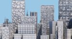 Futuristic Skyscraper Collection H 1