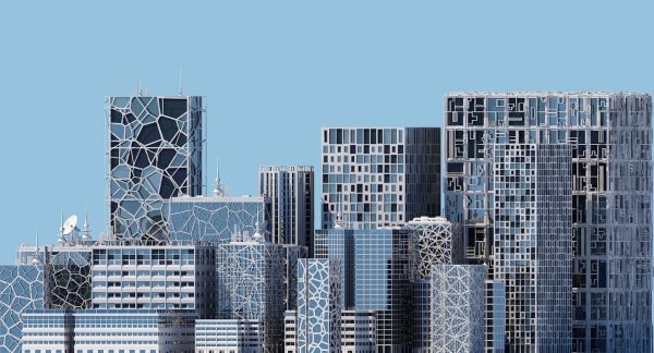 Futuristic Skyscraper Collection H 1