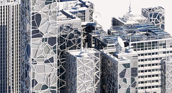 Futuristic Skyscraper Collection H 1
