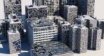 Futuristic Skyscraper Collection H 1