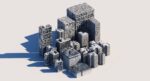 Futuristic Skyscraper Collection H 1