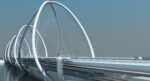 Futuristic Suspension Bridge 1