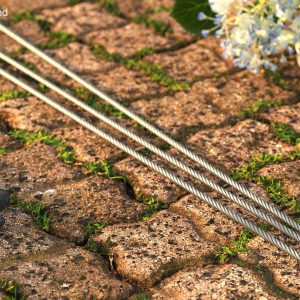 Galvanized Piece of Steel Rope