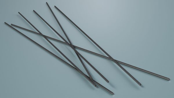 Galvanized Piece of Steel Rope