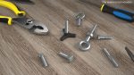 Galvanized Steel Nut and Bolt Set