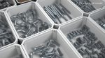 Galvanized Steel Nut and Bolt Set