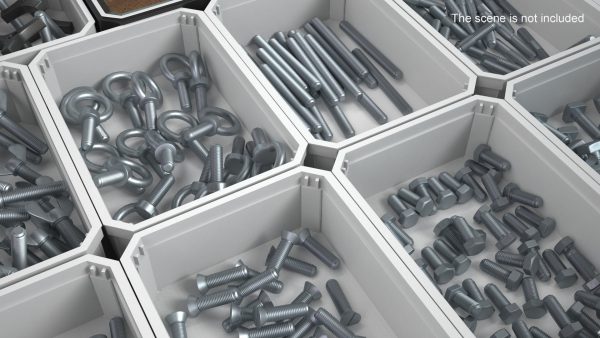 Galvanized Steel Nut and Bolt Set
