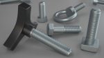 Galvanized Steel Nut and Bolt Set