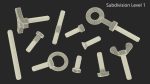 Galvanized Steel Nut and Bolt Set