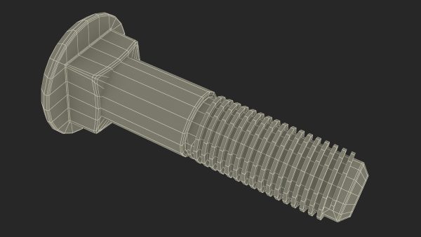 Galvanized Steel Nut and Bolt Set