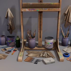 game-asset-painter-tool-pack-for-ue4-3d-model-low-poly-fbx-uasset