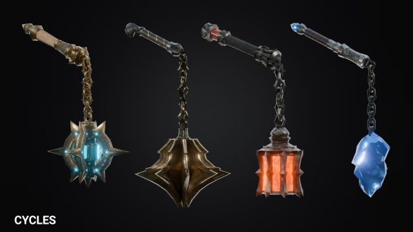 Game-Ready Mace Pack