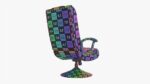 Gaming armchair with integrated audio