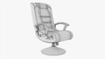 Gaming armchair with integrated audio