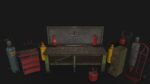Garage set of wrenches