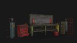 Garage set of wrenches