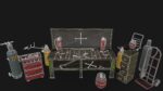 Garage set of wrenches