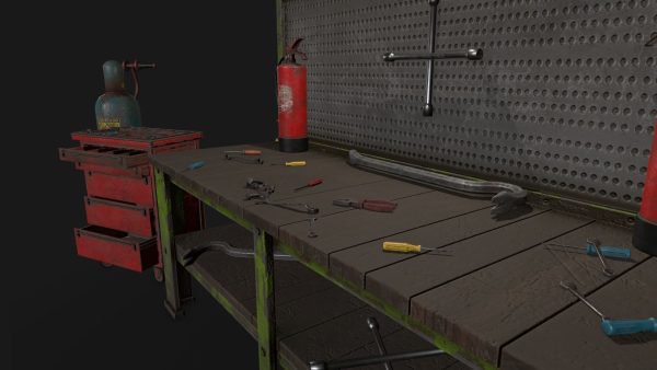 Garage set of wrenches
