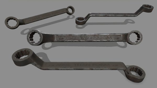 Garage set of wrenches