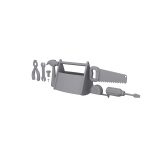 Garage Tools Cartoon
