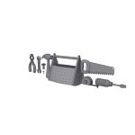 Garage Tools Cartoon
