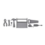 Garage Tools Cartoon