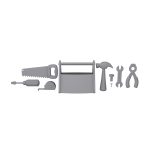Garage Tools Cartoon