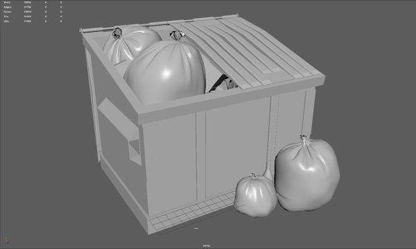Garbage Dumpster