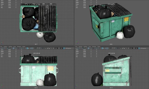 Garbage Dumpster