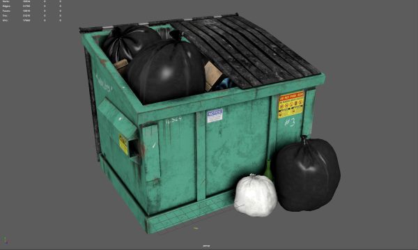 Garbage Dumpster