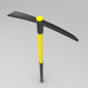 garden-cutter-mattock-3d-model-3d-model-obj-fbx